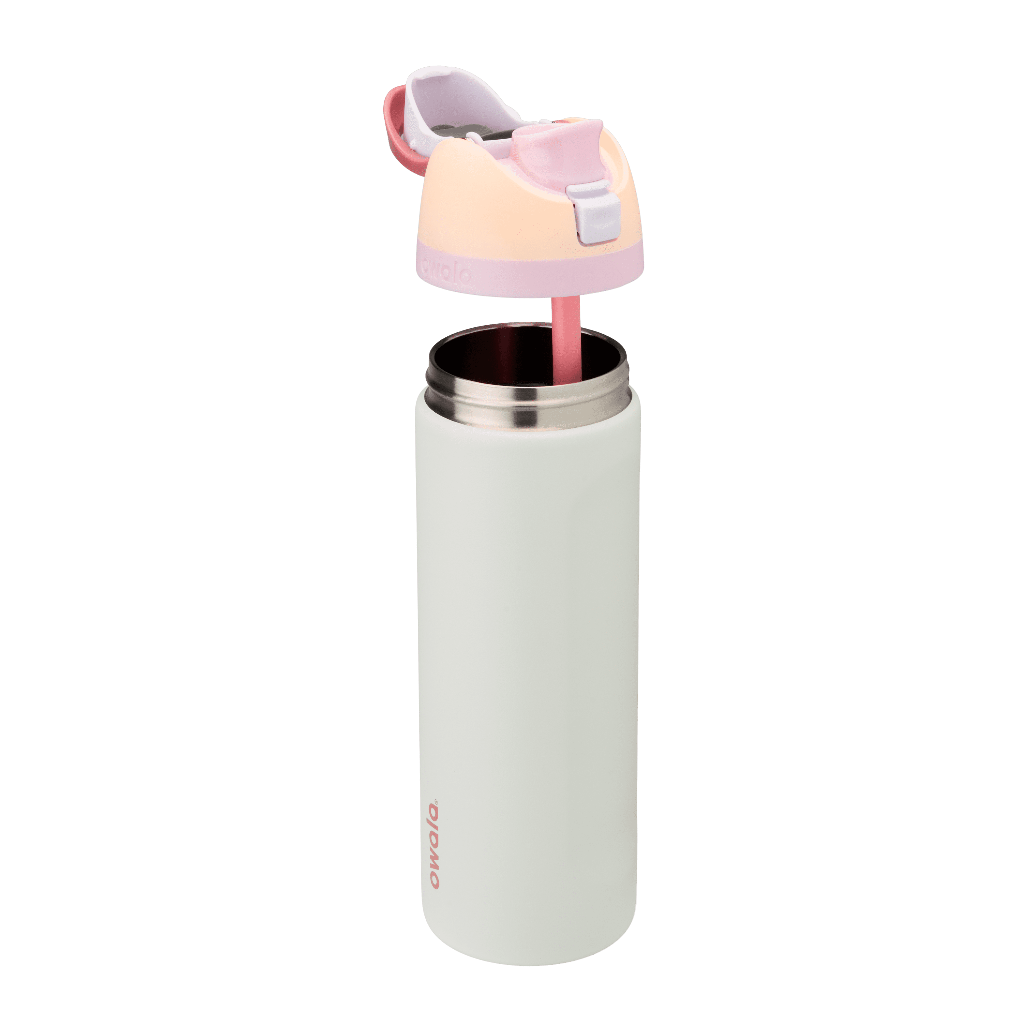 Owala FreeSip Stainless Steel Water Bottle  24oz  Coastal Mist