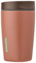 Owala SmoothSip Slider Stainless Steel Insulated Travel Mug with handle  100  Leak Proof  For Hot and Cold Drinks  Travel Friendly with Sliding Lock Lid  24 oz  BPA Free  Leak Proof  Pucker Up