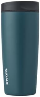 Owala SmoothSip Slider Stainless Steel Insulated Travel Mug with handle  100  Leak Proof  For Hot and Cold Drinks  Travel Friendly with Sliding Lock Lid  24 oz  BPA Free  Leak Proof  Pucker Up
