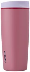 Owala SmoothSip Slider Stainless Steel Insulated Travel Mug with handle  100  Leak Proof  For Hot and Cold Drinks  Travel Friendly with Sliding Lock Lid  24 oz  BPA Free  Leak Proof  Pucker Up