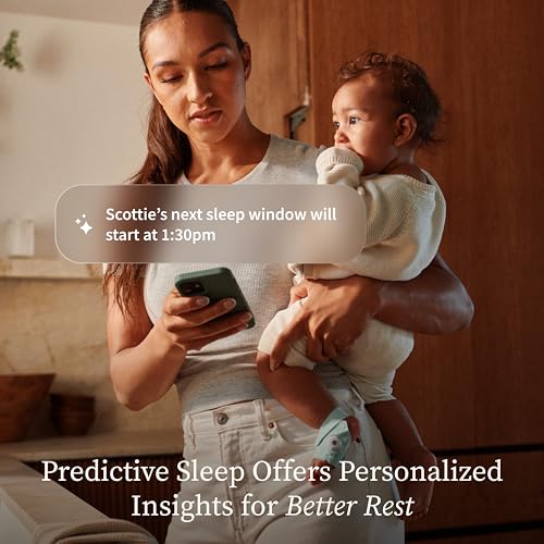 Owlet Dream Sock Smart Wearable Baby Monitor Tracks Heart Rate & Oxygen in Real Time Parents Receive Alerts  Sleep Insights & More via App   Mint