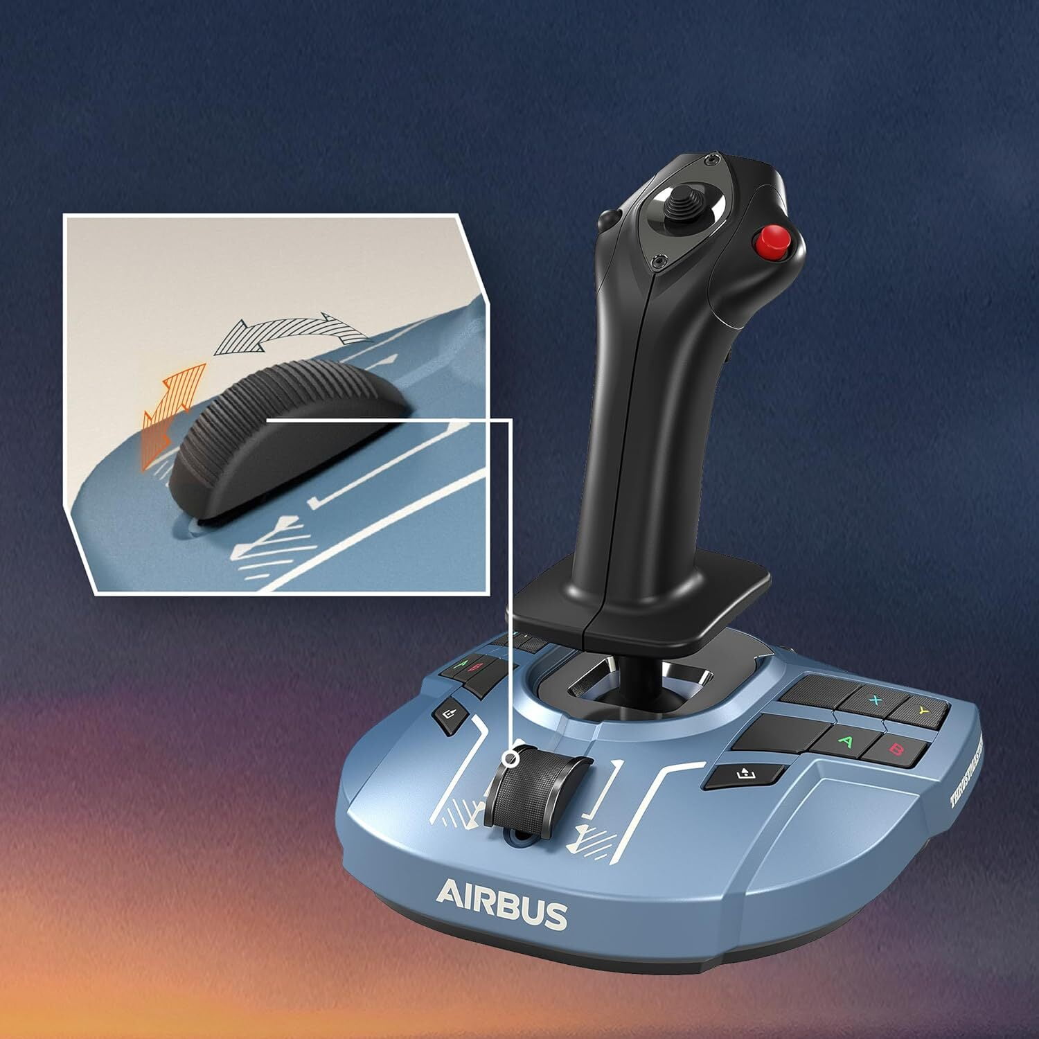 Accesorio para PC: Vuelo - Sistema de Control - Paquete de Capitán TCA Thrustmaster X Edición Airbus