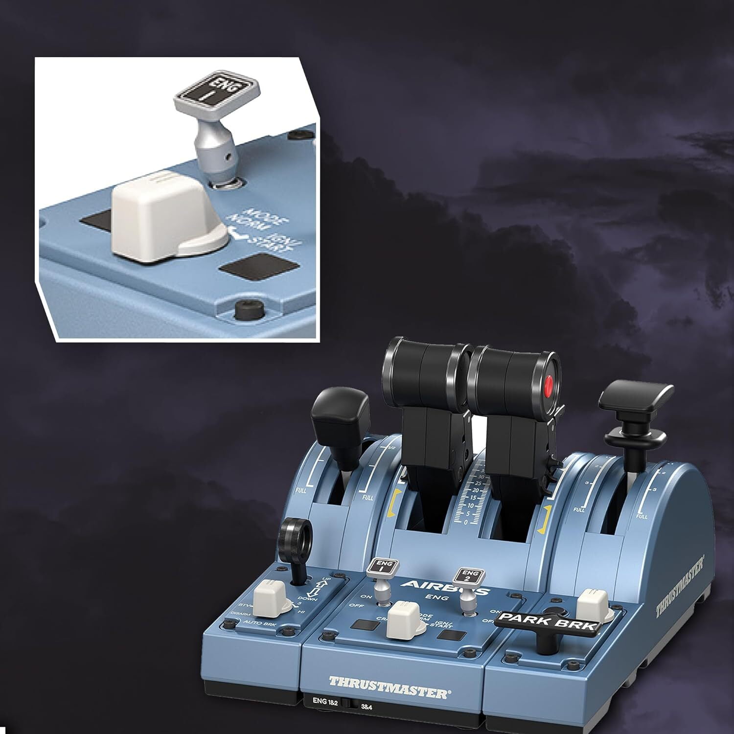Accesorio para PC: Vuelo - Sistema de Control - Paquete de Capitán TCA Thrustmaster X Edición Airbus