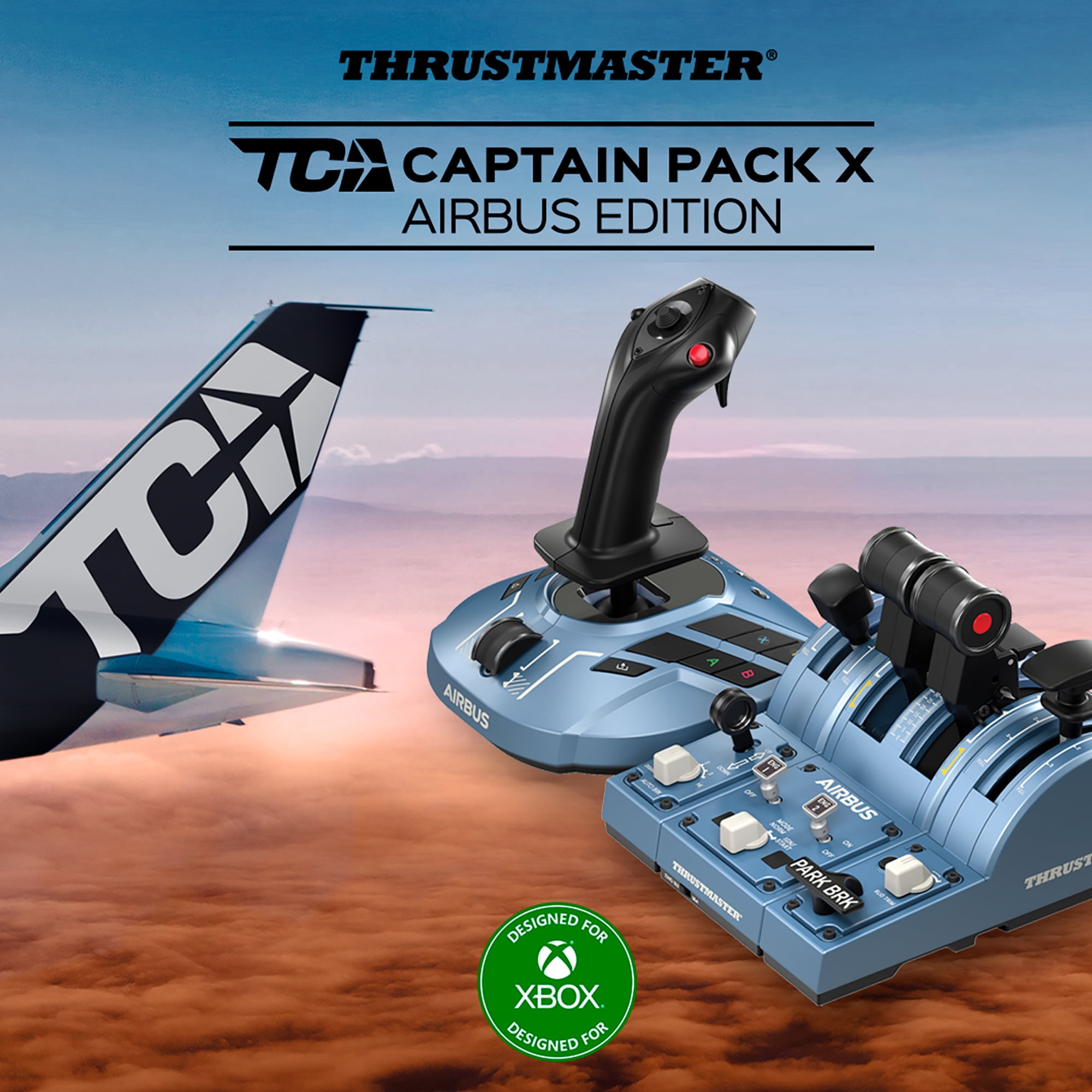 Accesorio para PC: Vuelo - Sistema de Control - Paquete de Capitán TCA Thrustmaster X Edición Airbus
