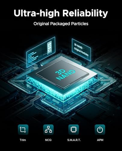 PHIXERO High Performance M 2 NGFF SSD 500MB/S 2TB  Compact  Fast  and Powerful Storage Solution for Laptops and Desktops