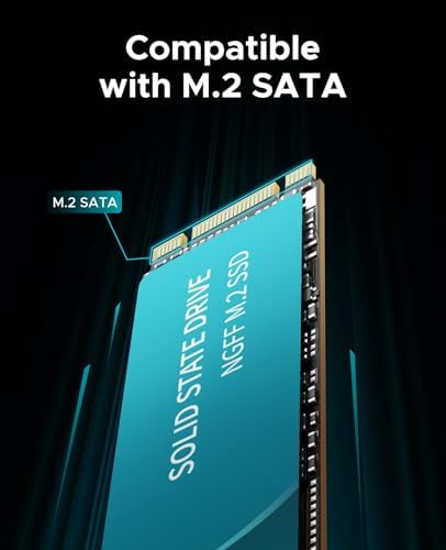 PHIXERO High Performance M 2 NGFF SSD 500MB/S 2TB  Compact  Fast  and Powerful Storage Solution for Laptops and Desktops