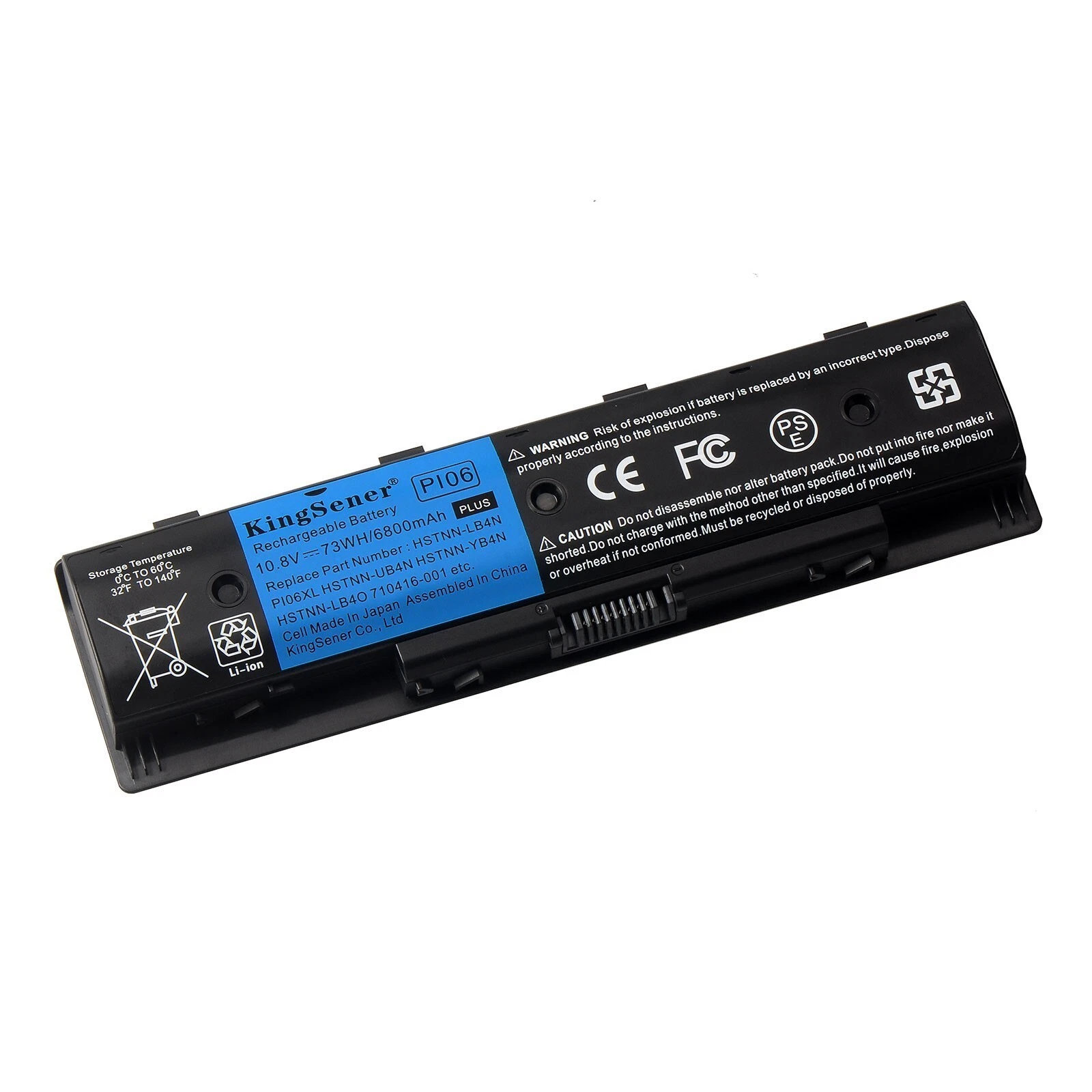 PI06 Battery for HP Envy 15 17 hstnn yb40 710416 001 710417 001 P106 PC 5600mAh