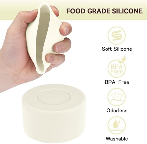 PICcircuit 2PCS for Stanley Boot  Silicone Bottom for Quencher Adventure 40oz 30oz IceFlow 20oz 30oz Bottle&for Hydroflask Tumbler 12 24oz for Stanley Cup Accessories Avoid Scratches&Noise