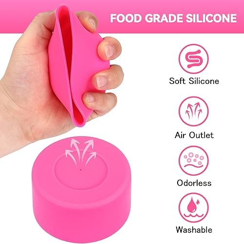 PICcircuit 2PCS for Stanley Boot  Silicone Bottom for Quencher Adventure 40oz 30oz IceFlow 20oz 30oz Bottle&for Hydroflask Tumbler 12 24oz for Stanley Cup Accessories Avoid Scratches&Noise