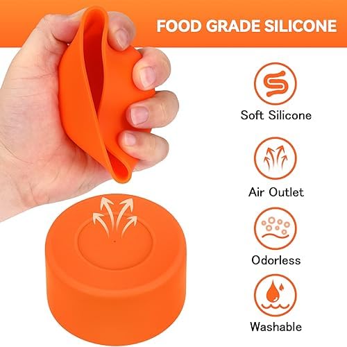 PICcircuit 2PCS for Stanley Boot  Silicone Bottom for Quencher Adventure 40oz 30oz IceFlow 20oz 30oz Bottle&for Hydroflask Tumbler 12 24oz for Stanley Cup Accessories Avoid Scratches&Noise