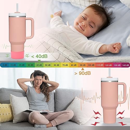 PICcircuit 2PCS for Stanley Boot  Silicone Bottom for Quencher Adventure 40oz 30oz IceFlow 20oz 30oz Bottle&for Hydroflask Tumbler 12 24oz for Stanley Cup Accessories Avoid Scratches&Noise