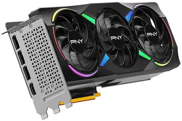 PNY ARGB GeForce  RTX5070 Ti ARGB EPIC X RGB Overclocked Triple Fan  PCI Express 5 0 x16  DLSS 4 0  16GB 256 Bit GDDR7 RTX 5070 T i Graphics Card VCG5070T16TFXXPB1 O