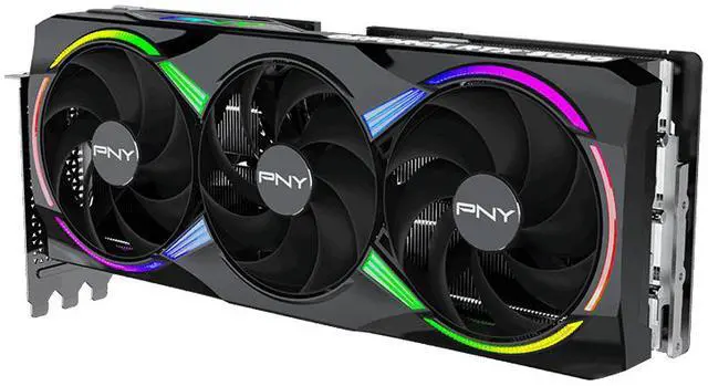 Tarjeta gráfica PNY ARGB OC GeForce RTX 5080 de 16 GB, 256 bits, GDDR7, DLSS 4.0, PCI Express 5.0 x16