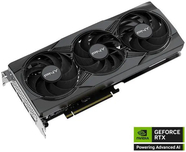 PNY ARGB OC GeForce RTX 5060 8GB GDDR7 PCI Express 5 0 x8 ATX Graphics Card RTX 5060 ARGB EPIC X RGB Overclocked Triple Fan GPU