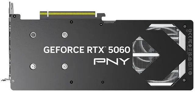 PNY ARGB OC GeForce RTX 5060 8GB GDDR7 PCI Express 5 0 x8 ATX Graphics Card RTX 5060 ARGB EPIC X RGB Overclocked Triple Fan GPU