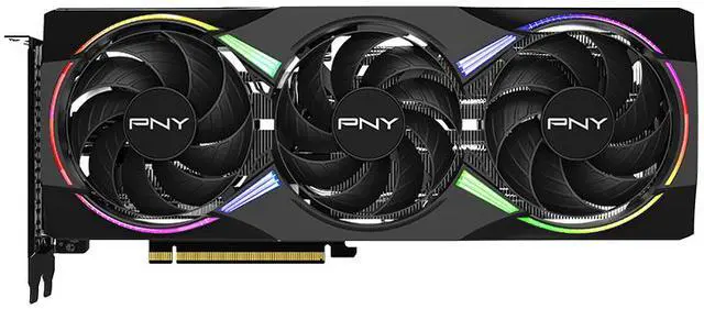 PNY ARGB OC GeForce RTX 5060 Ti DLSS 4 0 PCI Express 5 0 x8 8GB 128 Bit GDDR7 DLSS 4 0 Graphics Card RTX 5060 Ti 8GB Triple Fan ARGB OC VCG5060T8TFXXPB1 O