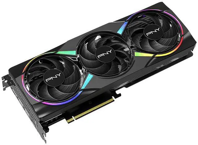 PNY ARGB OC GeForce RTX 5060 Ti DLSS 4 0 PCI Express 5 0 x8 8GB 128 Bit GDDR7 DLSS 4 0 Graphics Card RTX 5060 Ti 8GB Triple Fan ARGB OC VCG5060T8TFXXPB1 O