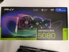 PNY ARGB OC GeForce RTX 5080 16GB video card PCIe5 GDDR7 used w/box 3slot