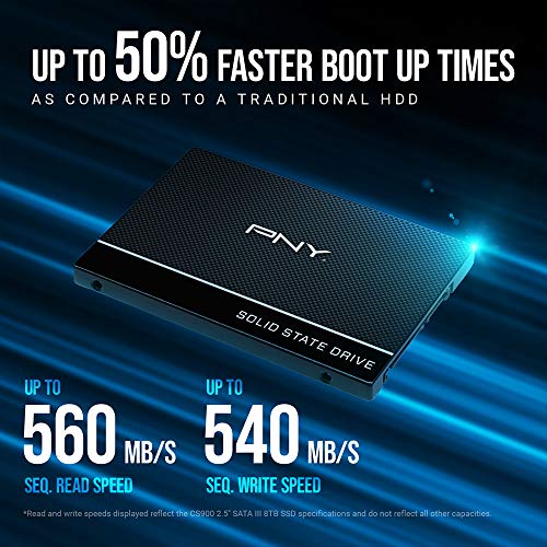 PNY CS900 500GB 3D NAND 2 5 SATA III Internal Solid State Drive  SSD     SSD7CS900 500 RB