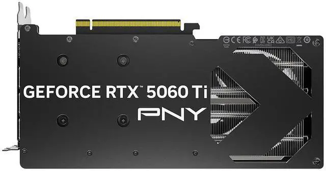 PNY DUAL FAN OC GeForce RTX 5060 Ti 16GB GDDR7 PCI Express 5 0 x8 Graphics Card RTX 5060 Ti 16GB DUAL FAN OC
