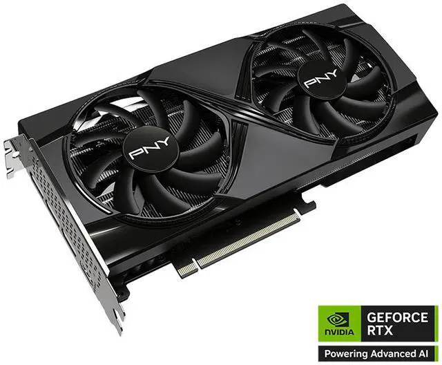 PNY DUAL FAN OC GeForce RTX 5060 Ti 8GB GDDR7 PCI Express 5 0 x8 Graphics Card RTX 5060 Ti 8GB DUAL FAN OC