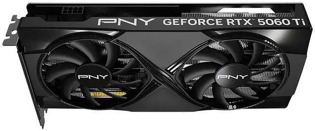 PNY DUAL FAN OC GeForce RTX 5060 Ti 8GB GDDR7 PCI Express 5 0 x8 Graphics Card RTX 5060 Ti 8GB DUAL FAN OC