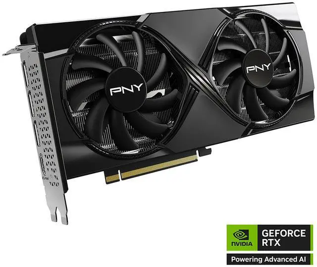 PNY DUAL FAN OC GeForce RTX 5060 Ti 16GB GDDR7 PCI Express 5 0 x8 Graphics Card RTX 5060 Ti 16GB DUAL FAN OC