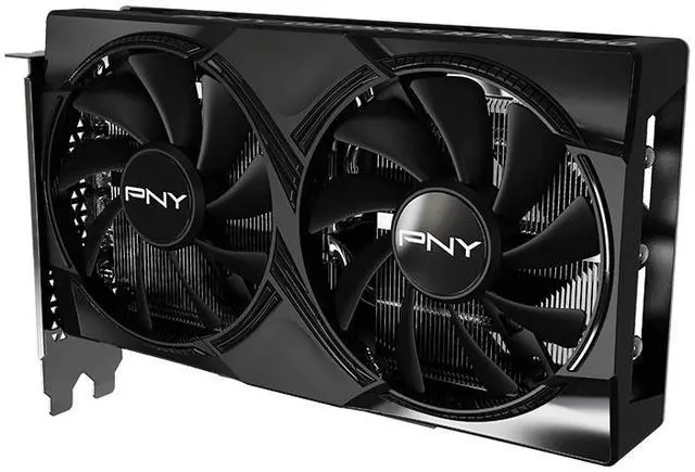 PNY Dual Fan OC GeForce RTX 5060 8GB GDDR7 PCI Express 5 0 x8 ATX Graphics Card RTX 5060 Overclocked Dual Fan GPU