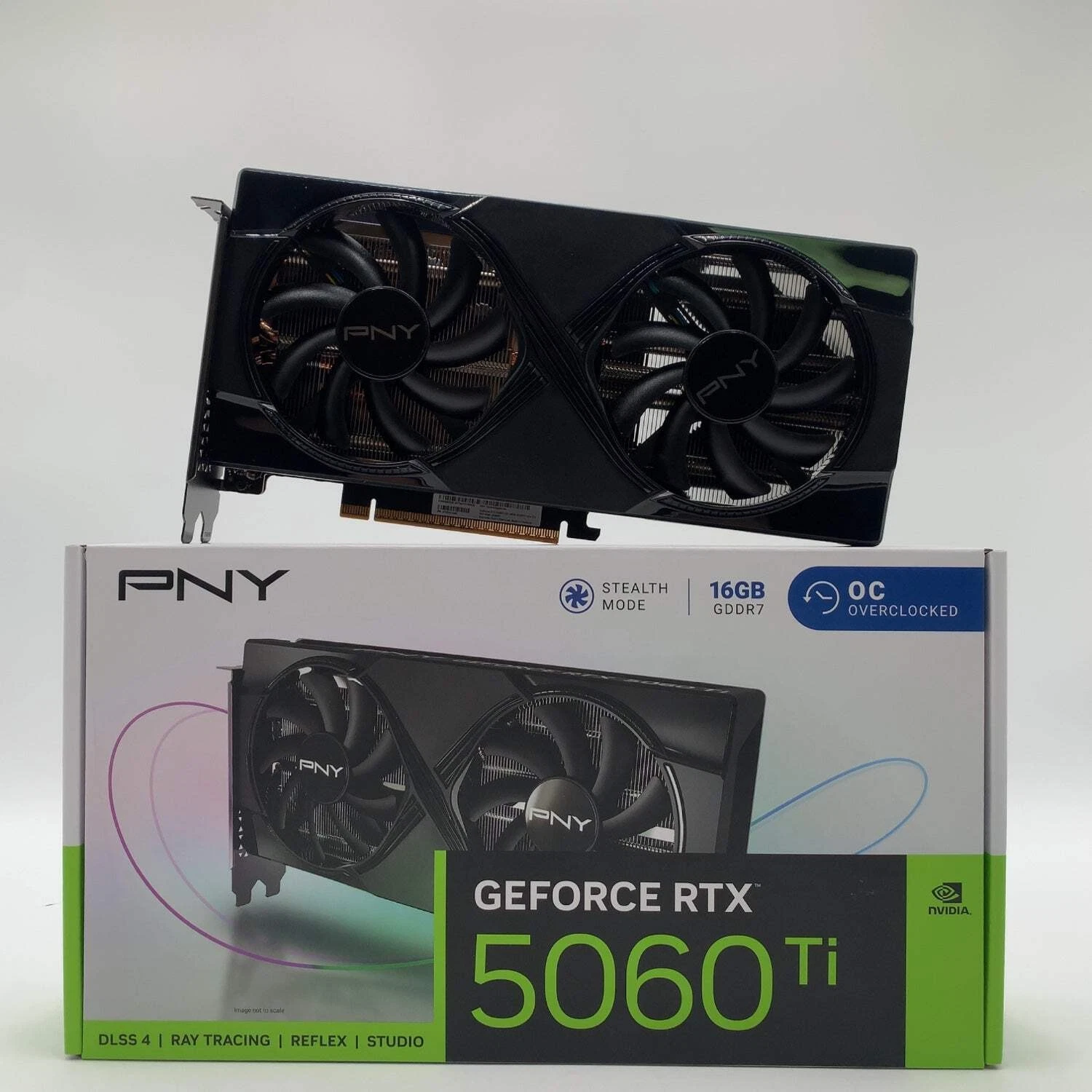 PNY GeForce RTX 5060 Ti 16GB GDDR7 Graphics Card VCG5060T16DFXPB1