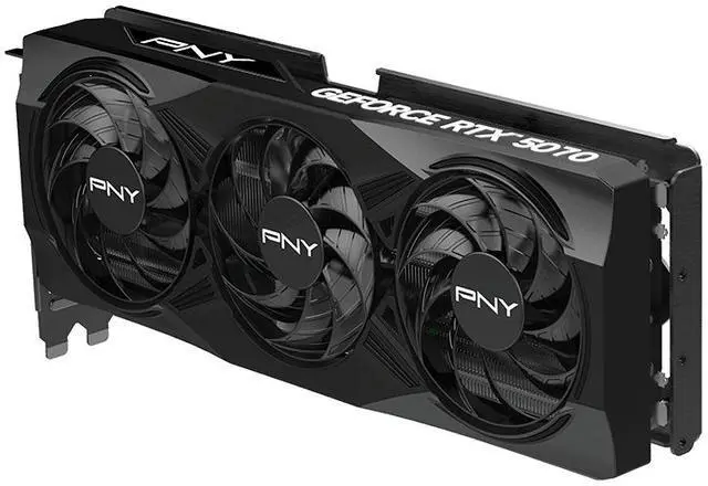 Tarjeta gráfica PNY GeForce RTX 5070 OC de 12 GB, 192 bits, GDDR7, PCI Express 5.0, DLSS 4.0