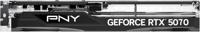 PNY GeForce RTX 5070 OC 12GB 192 Bit GDDR7 PCI Express 5 0 DLSS 4 0 Graphics Card