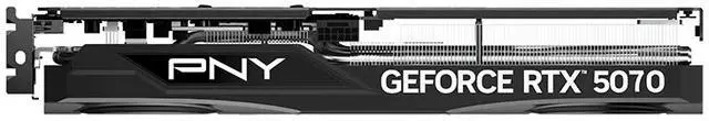 Tarjeta gráfica PNY GeForce RTX 5070 OC de 12 GB, 192 bits GDDR7, PCI Express 5.0, DLSS 4.0