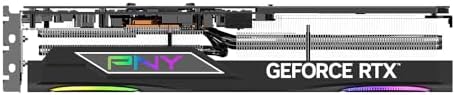 PNY GeForce RTX 5070 Ti Epic X ARGB OC Triple Fan  Graphics Card  16GB GDDR7  256 Bit  2640 MHz Boost  PCIe 5 0  HDMI/DP 2 1  NVIDIA Blackwell  DLSS 4