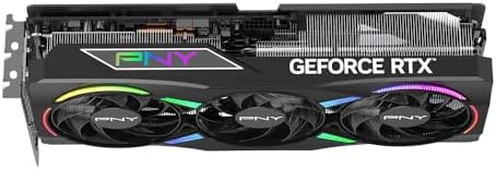 PNY GeForce RTX 5070 Ti Epic X ARGB OC Triple Fan  Graphics Card  16GB GDDR7  256 Bit  2640 MHz Boost  PCIe 5 0  HDMI/DP 2 1  NVIDIA Blackwell  DLSS 4