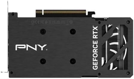 PNY GeForce RTX  4060 8GB Verto  Dual Fan Graphics Card DLSS 3  128 bit  PCIe 4 0  GDDR6  HDMI/DisplayPort  Supports 4k  2 Slot