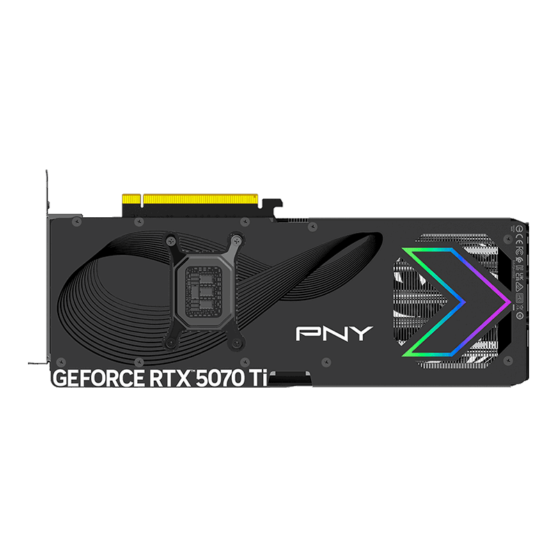 PNY GeForce RTX  5070 Ti Overclocked Triple Fan GPU DLSS 4