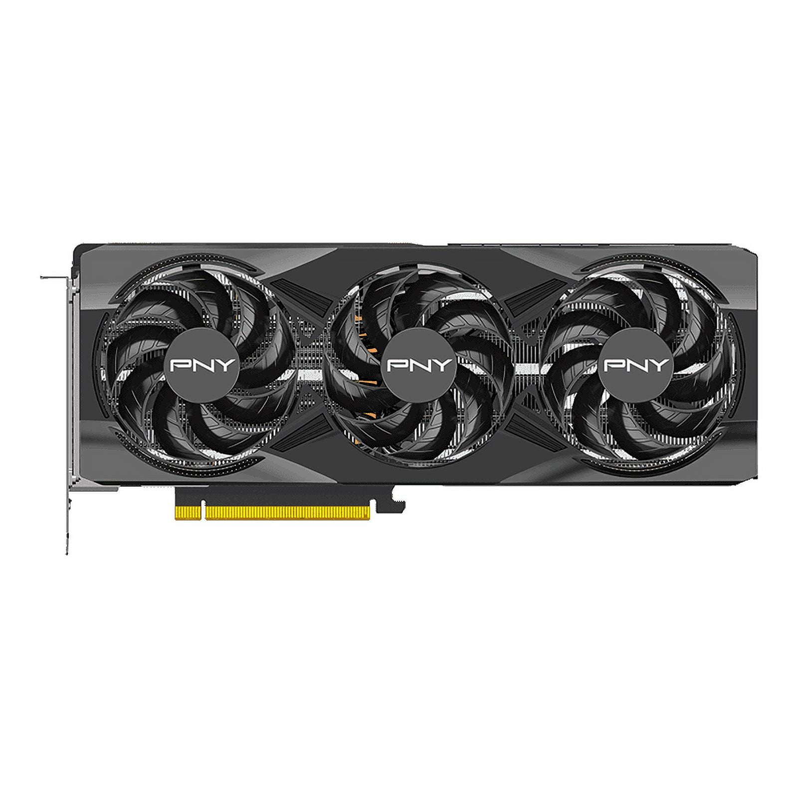 PNY Tarjeta gráfica NVIDIA GeForce RTX™ 5070 de 12 GB ARGB con triple ventilador overclocked (DLSS 4, PCIe® 5.0, HDMI®/DP 2.1, 2.4 ranuras, iluminación RGB Epic-X™)