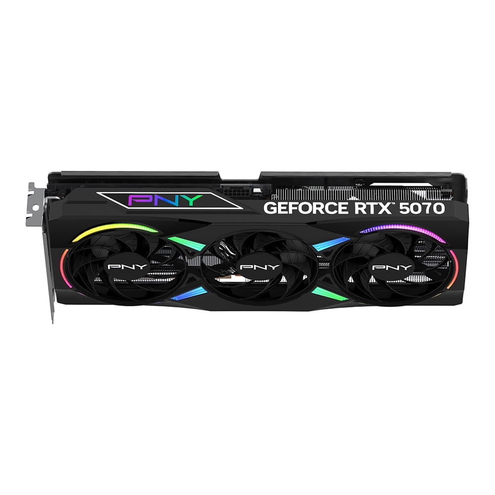PNY GeForce rtxTM 5070 Epica-x argbTM Overclocked Triple Fan GPU DLSS4