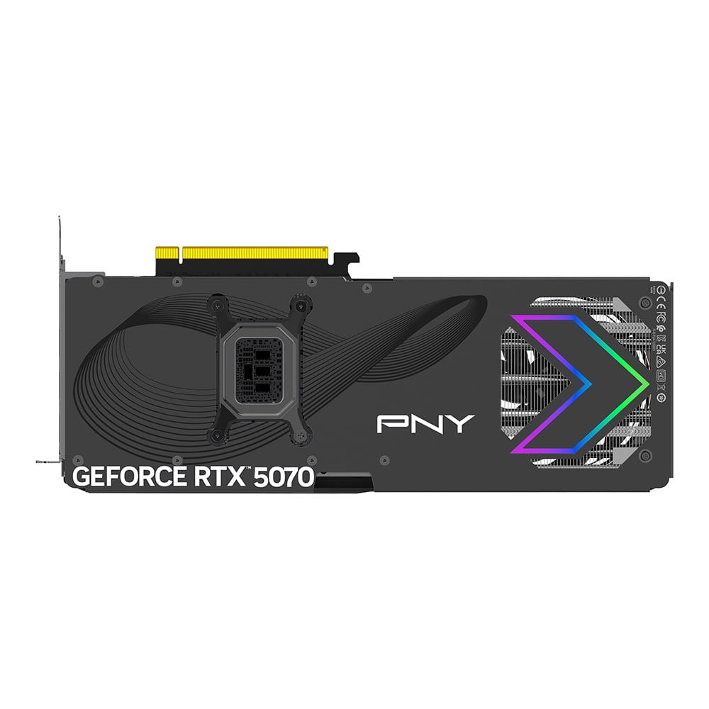 PNY GeForce rtxTM 5070 Epica-x argbTM Overclocked Triple Fan GPU DLSS4