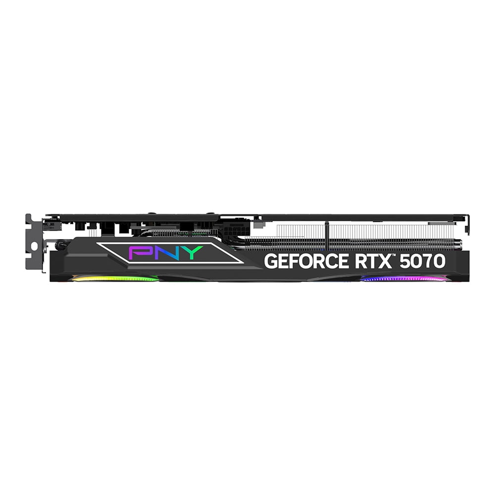 PNY GeForce rtxTM 5070 Epica-x argbTM Overclocked Triple Fan GPU DLSS4