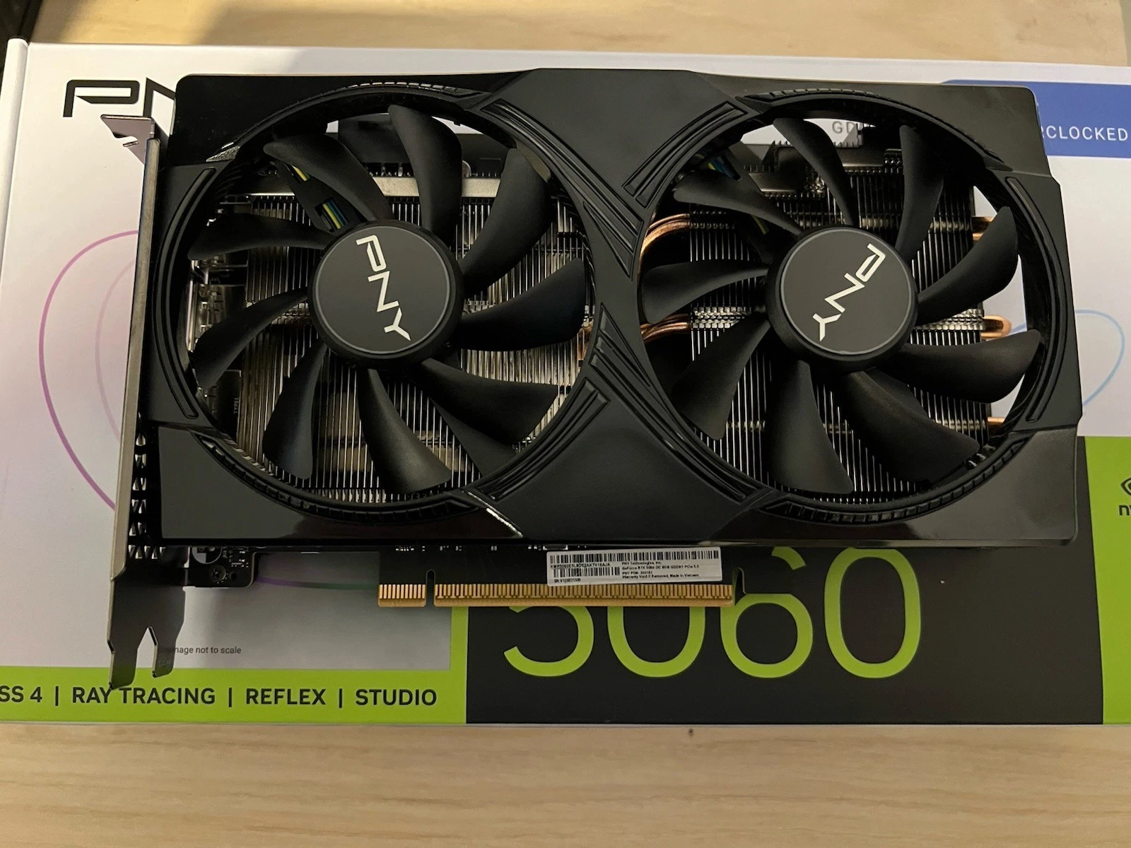 PNY Geforce RTX 5060  8GB Graphics Card