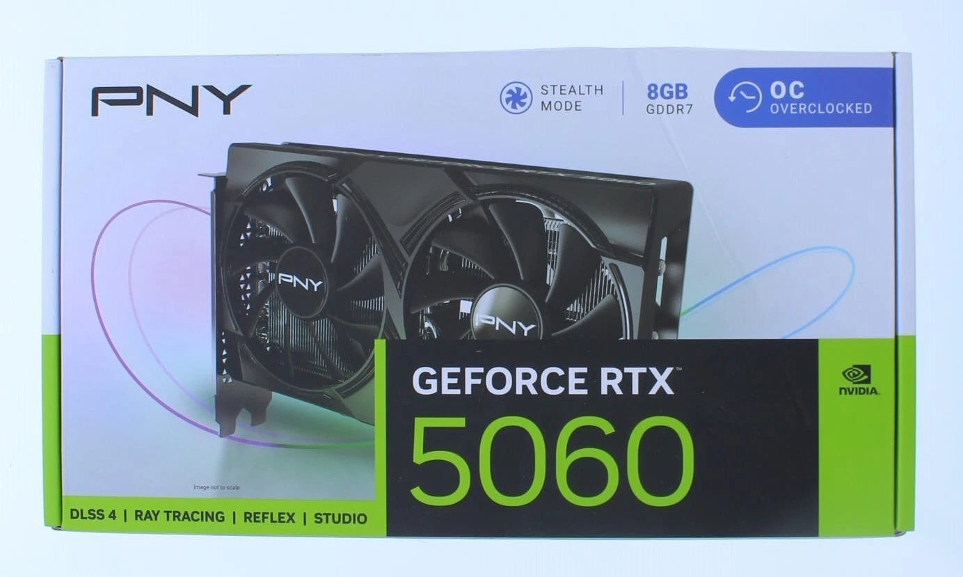 PNY Geforce RTX 5060  8GB Graphics Card