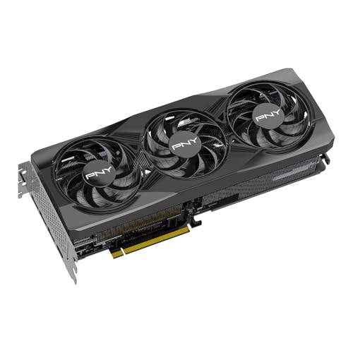 PNY NVIDIA GeForce RTX  5070 Ti 16GB Overclocked Triple Fan Graphics Card  DLSS 4  PCIe  5 0  HDMI /DP 2 1  2 9 Slot
