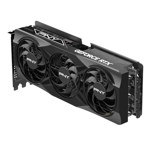 PNY NVIDIA GeForce RTX  5070 Ti 16GB Overclocked Triple Fan Graphics Card  DLSS 4  PCIe  5 0  HDMI /DP 2 1  2 9 Slot