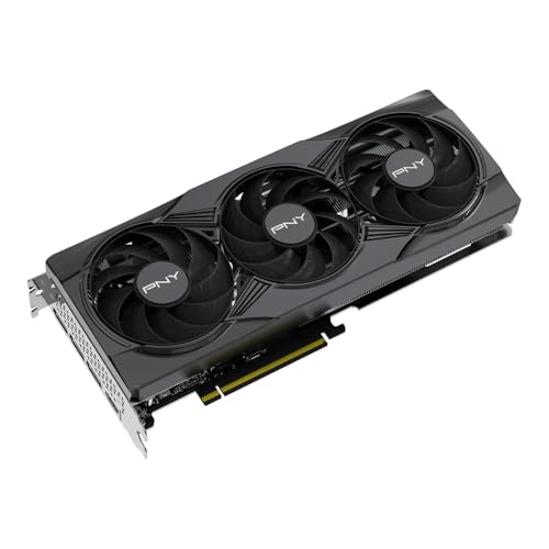 PNY NVIDIA GeForce RTX  5060 8GB ARGB Overclocked Triple Fan Graphics Card  DLSS 4  PCIe  5 0  HDMI /DP 2 1  2 Slot  Epic X  RGB Lighting 