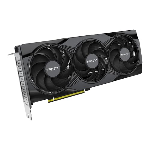 PNY NVIDIA GeForce RTX  5060 8GB ARGB Overclocked Triple Fan Graphics Card  DLSS 4  PCIe  5 0  HDMI /DP 2 1  2 Slot  Epic X  RGB Lighting 