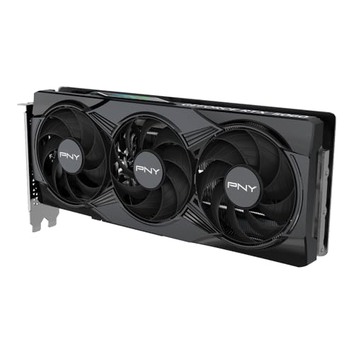 PNY NVIDIA GeForce RTX  5060 8GB ARGB Overclocked Triple Fan Graphics Card  DLSS 4  PCIe  5 0  HDMI /DP 2 1  2 Slot  Epic X  RGB Lighting 