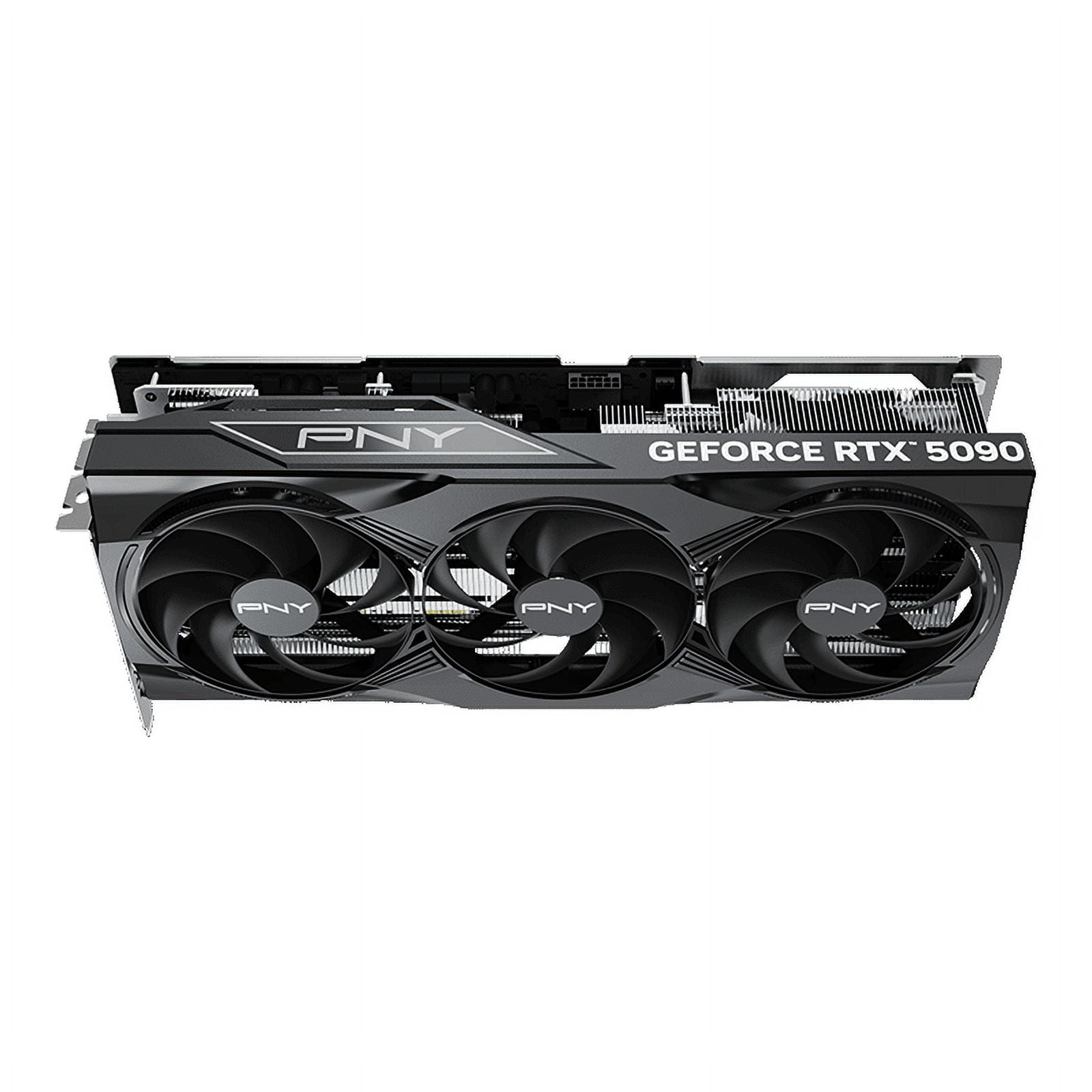 PNY NVIDIA GeForce RTX  5090 OC Triple Fan  Graphics Card 32GB GDDR7  3 5 Slot