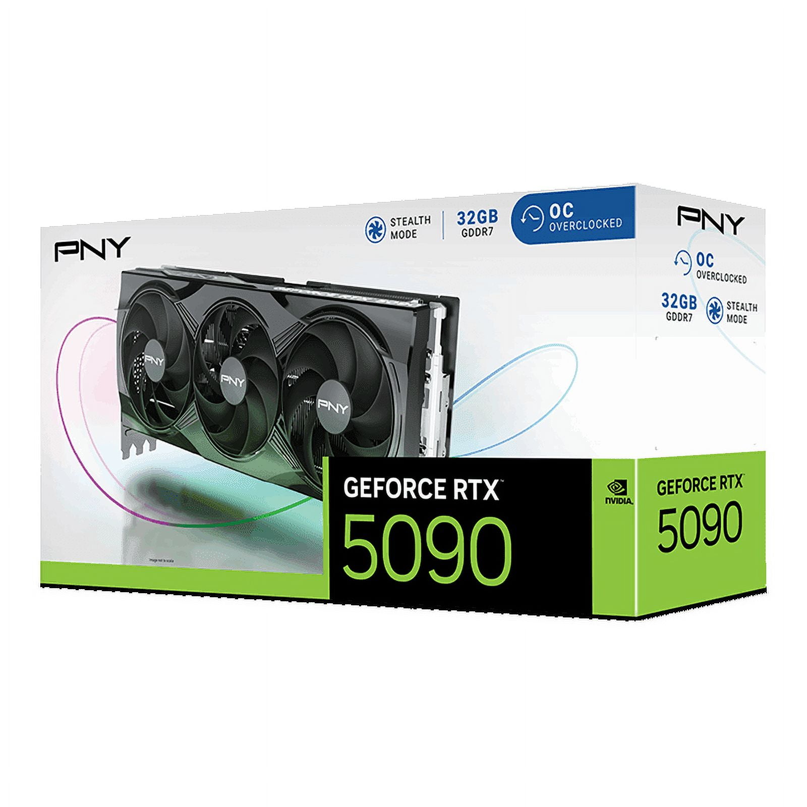 PNY NVIDIA GeForce RTX  5090 OC Triple Fan  Graphics Card 32GB GDDR7  3 5 Slot