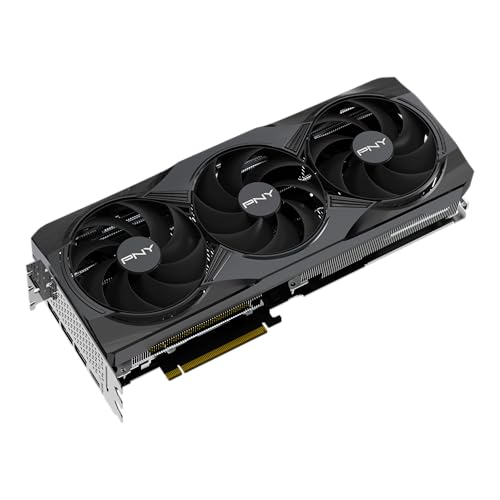 PNY NVIDIA GeForce RTX  5080 OC Triple Fan  Graphics Card  16GB GDDR7  256 bit  Boost Speed  2730 MHz  PCIe  5 0  HDMI /DP 2 1  2 99 Slot  NVIDIA Blackwell Architecture  DLSS 4